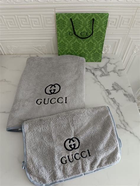 gucci bathroom|gucci towel price.